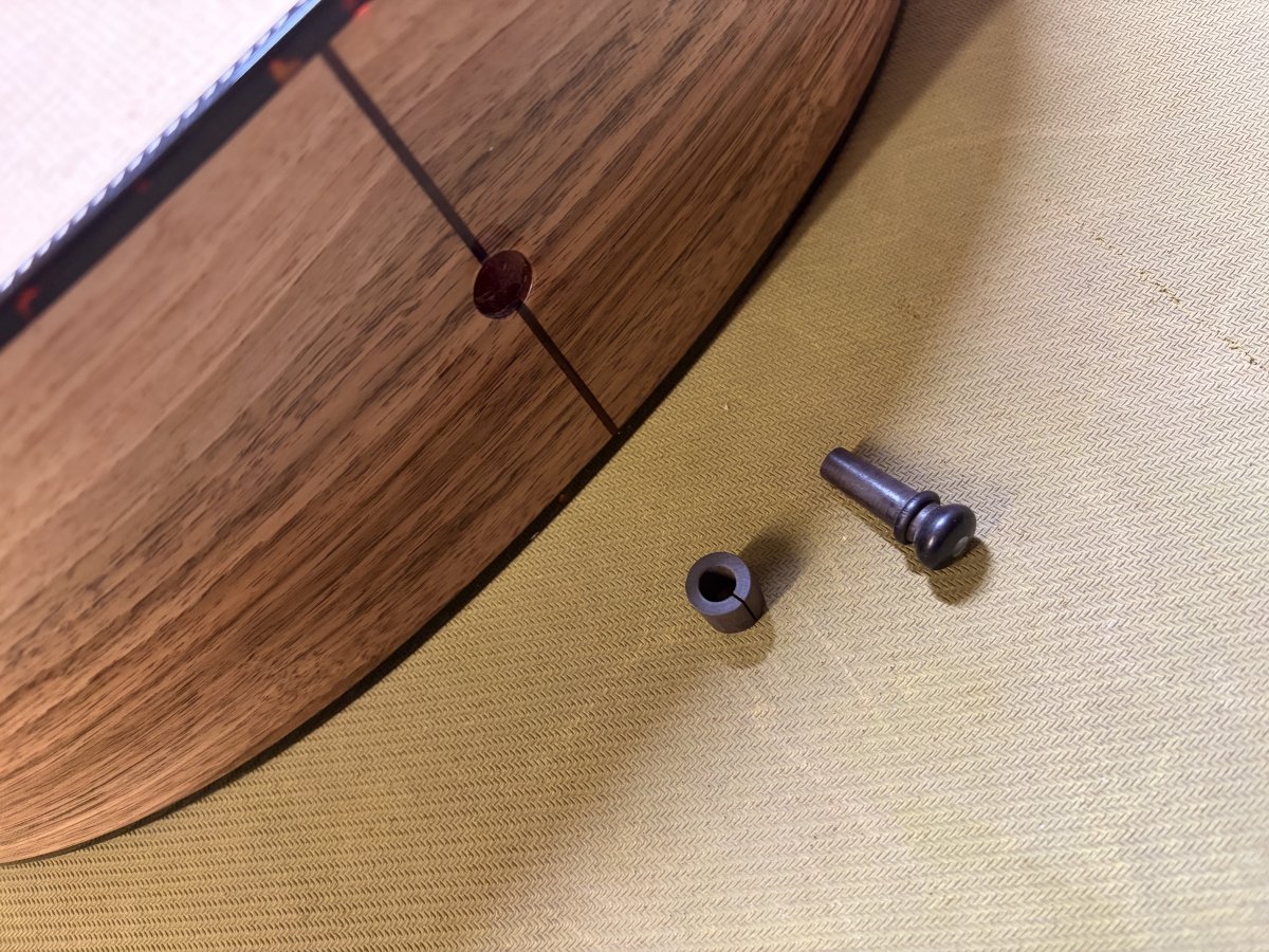 A small but nice detail: Preparation for Endpin Jack